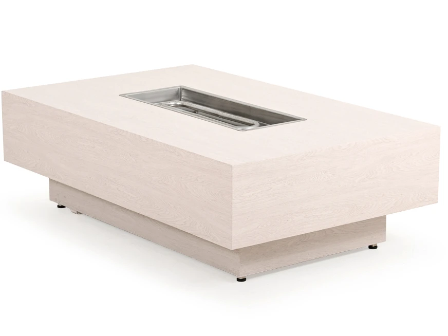 Watermark Living Safford Aluminum Rectangular Fire Pit Table 2 Watermark Living Safford Aluminum Rectangular Fire Pit Table - Image 2