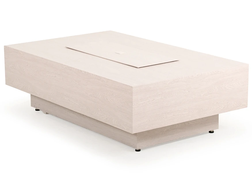 Watermark Living Safford Aluminum Rectangular Fire Pit Table 4 Watermark Living Safford Aluminum Rectangular Fire Pit Table - Image 4