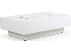 Watermark Living Santorini Aluminum Faux Marble Rectangular Fire Pit Table -Patio Vibe Store PSFP463658RT3 zm