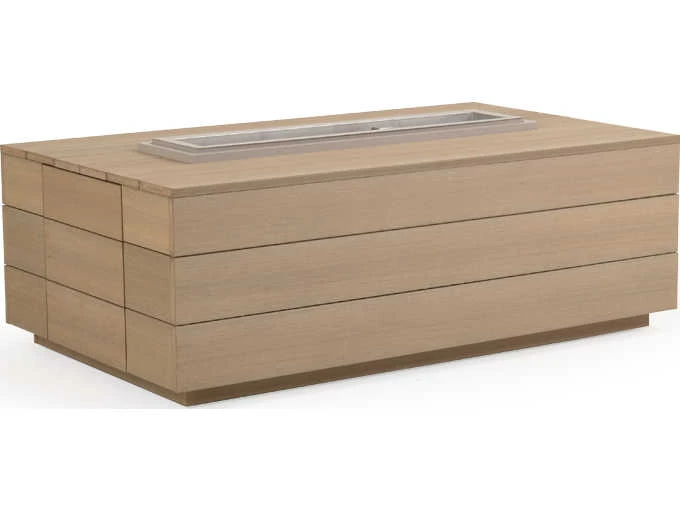 Watermark Living Miramar PoliSoul 58''W X 35.5D Rectangular Firepit Table 1 Watermark Living Miramar PoliSoul 58''W X 35.5D Rectangular Firepit Table