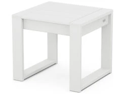 POLYWOOD® Edge Recycled Plastic 19''W X 18''D Rectangular End Table