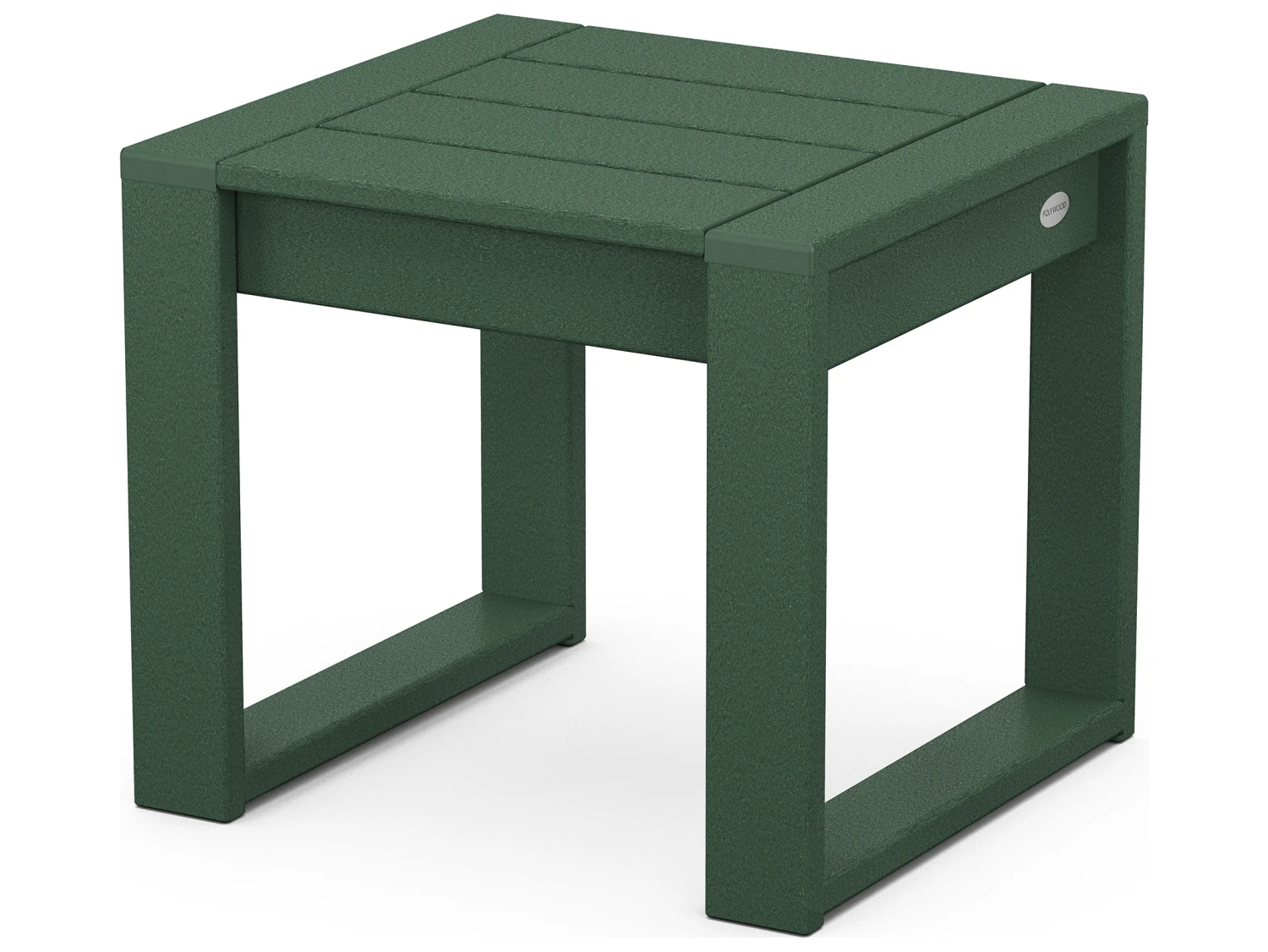 POLYWOOD® Edge Recycled Plastic 19''W X 18''D Rectangular End Table 3 POLYWOOD® Edge Recycled Plastic 19''W X 18''D Rectangular End Table - Image 3