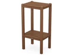 POLYWOOD® Traditional Recycled Plastic 18.5''W X 14''D Rectangular Tall End Table