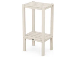 POLYWOOD® Traditional Recycled Plastic 18.5''W X 14''D Rectangular Tall End Table 15 POLYWOOD® Traditional Recycled Plastic 18.5''W X 14''D Rectangular Tall End Table -Patio Vibe Store PWBST6 zm