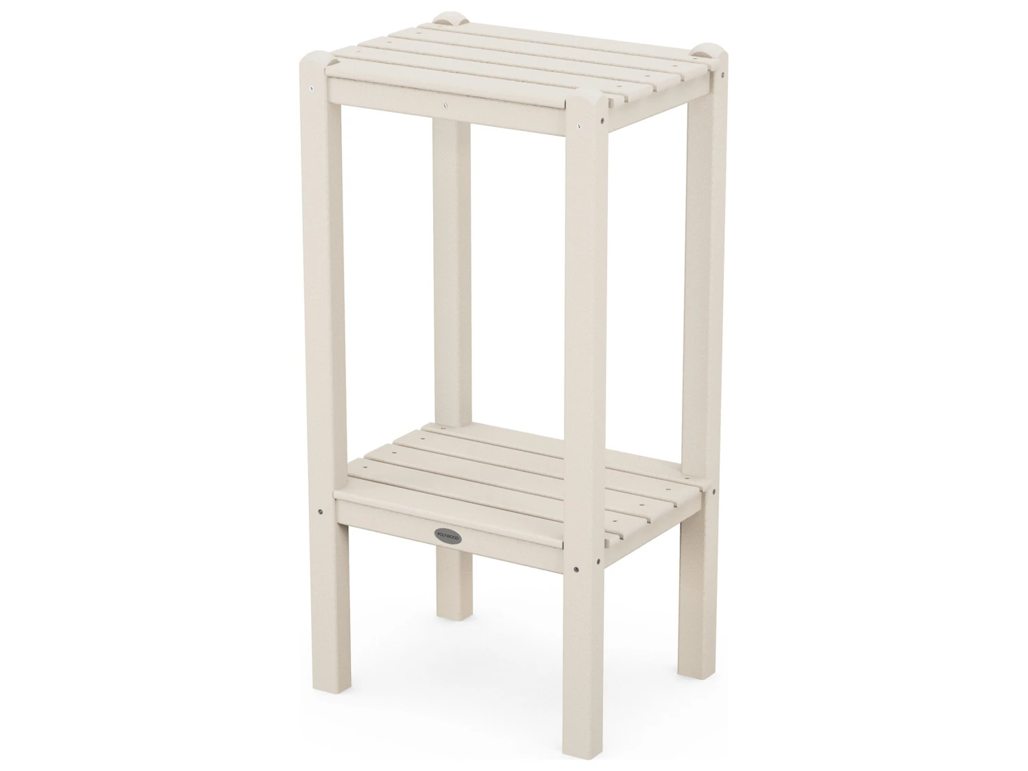 POLYWOOD® Traditional Recycled Plastic 18.5''W X 14''D Rectangular Tall End Table 6 POLYWOOD® Traditional Recycled Plastic 18.5''W X 14''D Rectangular Tall End Table - Image 6