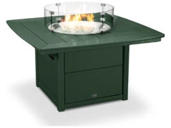 POLYWOOD® Nautical Recycled Plastic 42'' Square Fire Pit Table -Patio Vibe Store PWCTF42N3 zm