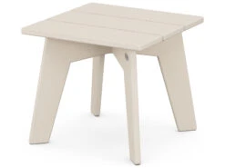 POLYWOOD® Riviera Modern Recycled Plastic 16.5'' Square Side Table -Patio Vibe Store PWCTMX175 zm