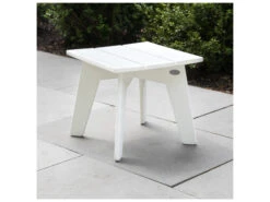 POLYWOOD® Riviera Modern Recycled Plastic 16.5'' Square Side Table -Patio Vibe Store PWCTMX178 zm