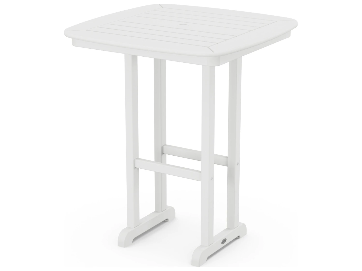 POLYWOOD® Nautical Recycled Plastic 31'' Square Counter Height Table 7 POLYWOOD® Nautical Recycled Plastic 31'' Square Counter Height Table - Image 7