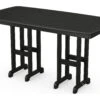 POLYWOOD® Nautical Recycled Plastic 72''W X 37''D Rectangular Counter Table