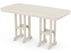 POLYWOOD® Nautical Recycled Plastic 72''W X 37''D Rectangular Counter Table -Patio Vibe Store PWNCRT37725 zm