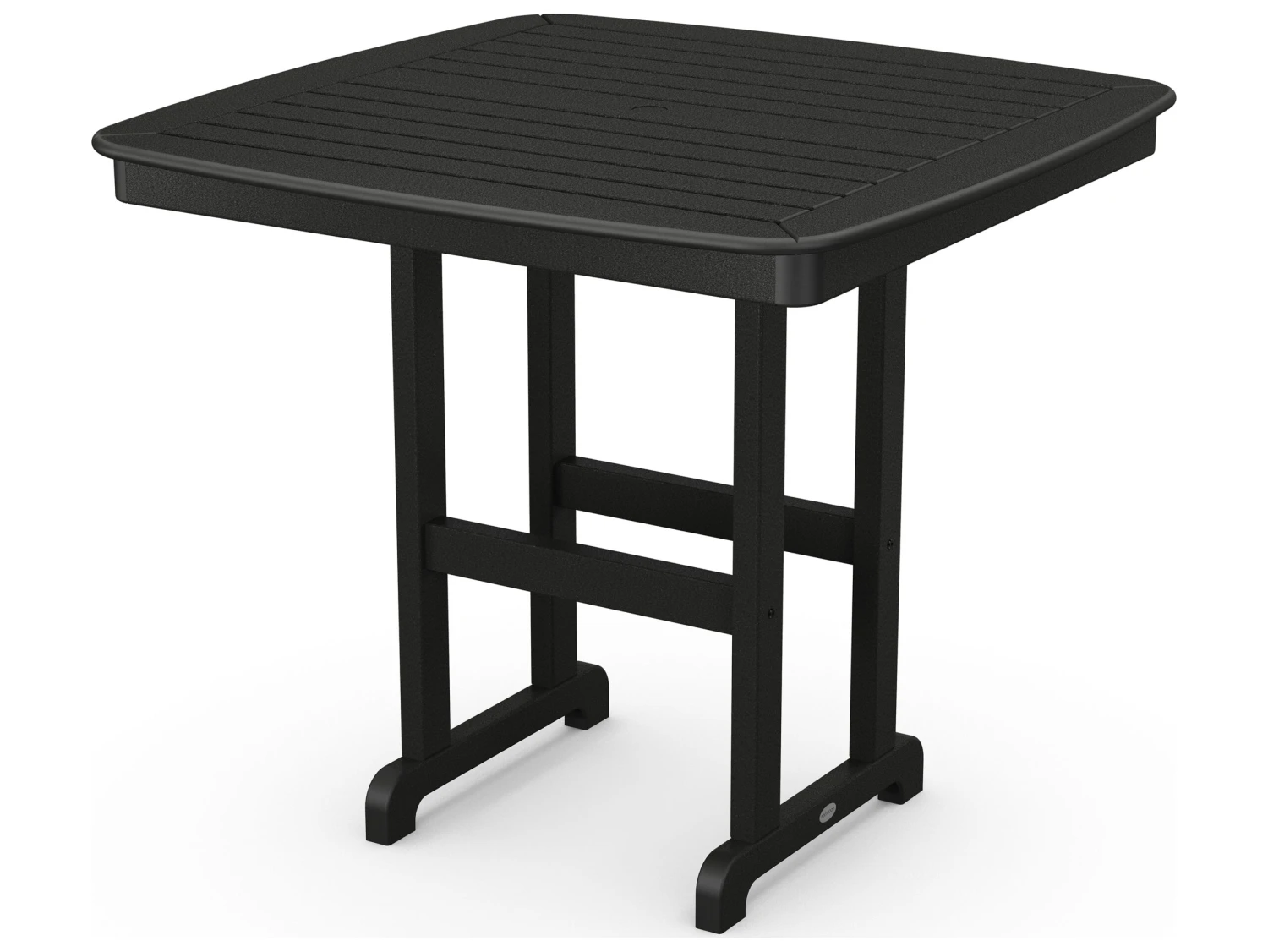 POLYWOOD® Nautical Recycled Plastic 44'' Square Counter Table 1 POLYWOOD® Nautical Recycled Plastic 44'' Square Counter Table