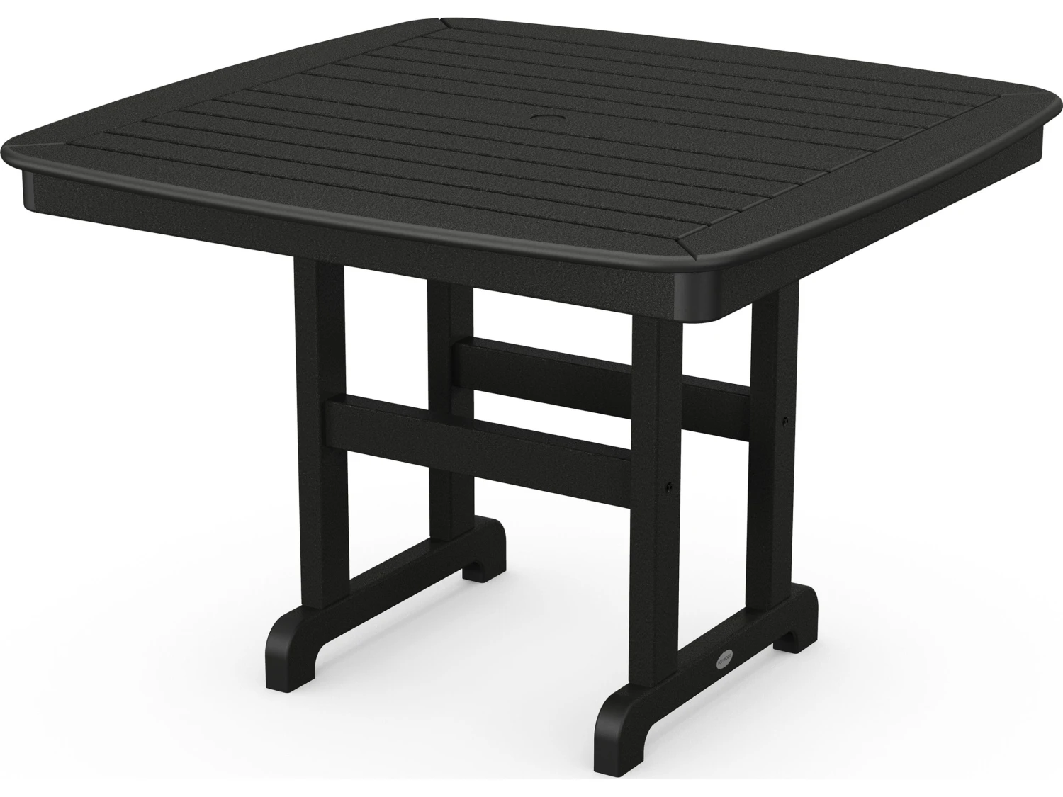 POLYWOOD® Nautical Recycled Plastic 44'' Square Dining Table 1 POLYWOOD® Nautical Recycled Plastic 44'' Square Dining Table