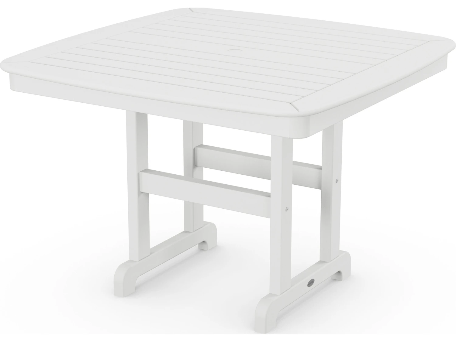 POLYWOOD® Nautical Recycled Plastic 44'' Square Dining Table 7 POLYWOOD® Nautical Recycled Plastic 44'' Square Dining Table - Image 7