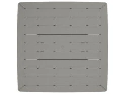 POLYWOOD® Nautical Recycled Plastic 59'' Square Dining Table -Patio Vibe Store PWPL85T2L18 zm