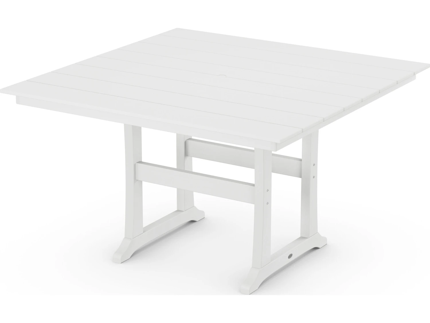 POLYWOOD® Farmhouse Recycled Plastic 59'' Square Counter Table 7 POLYWOOD® Farmhouse Recycled Plastic 59'' Square Counter Table - Image 7