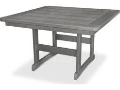 POLYWOOD® Park Recycled Plastic 48'' Square Table 15 POLYWOOD® Park Recycled Plastic 48'' Square Table -Patio Vibe Store PWPST483 zm