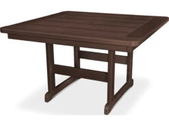 POLYWOOD® Park Recycled Plastic 48'' Square Table 16 POLYWOOD® Park Recycled Plastic 48'' Square Table -Patio Vibe Store PWPST484 zm