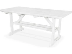 POLYWOOD® Park Recycled Plastic 72''W X 33''D Rectangular Picnic Table -Patio Vibe Store PWPT36727 zm