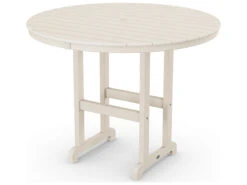 POLYWOOD® Traditional Tables Recycled Plastic 48'' Round Counter Table With Umbrella Hole 12 POLYWOOD® Traditional Tables Recycled Plastic 48'' Round Counter Table With Umbrella Hole -Patio Vibe Store PWRRT2485 zm