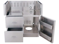 RCS 36'' ARG Freestanding Cart -Patio Vibe Store RCARG36CART4 zm