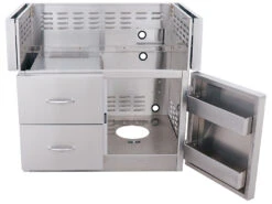 RCS 42'' ARG Freestanding Cart -Patio Vibe Store RCARG42CART3 zm