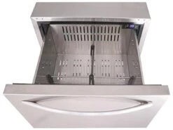 RCS Grills Stainless Two Drawer Refrigerator-UL Rated -Patio Vibe Store RCREFR45 zm