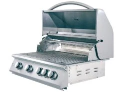 RCS Grills Stainless Steel 32'' Premier Freestanding Grill-NG -Patio Vibe Store RCRJC32ACK8 zm