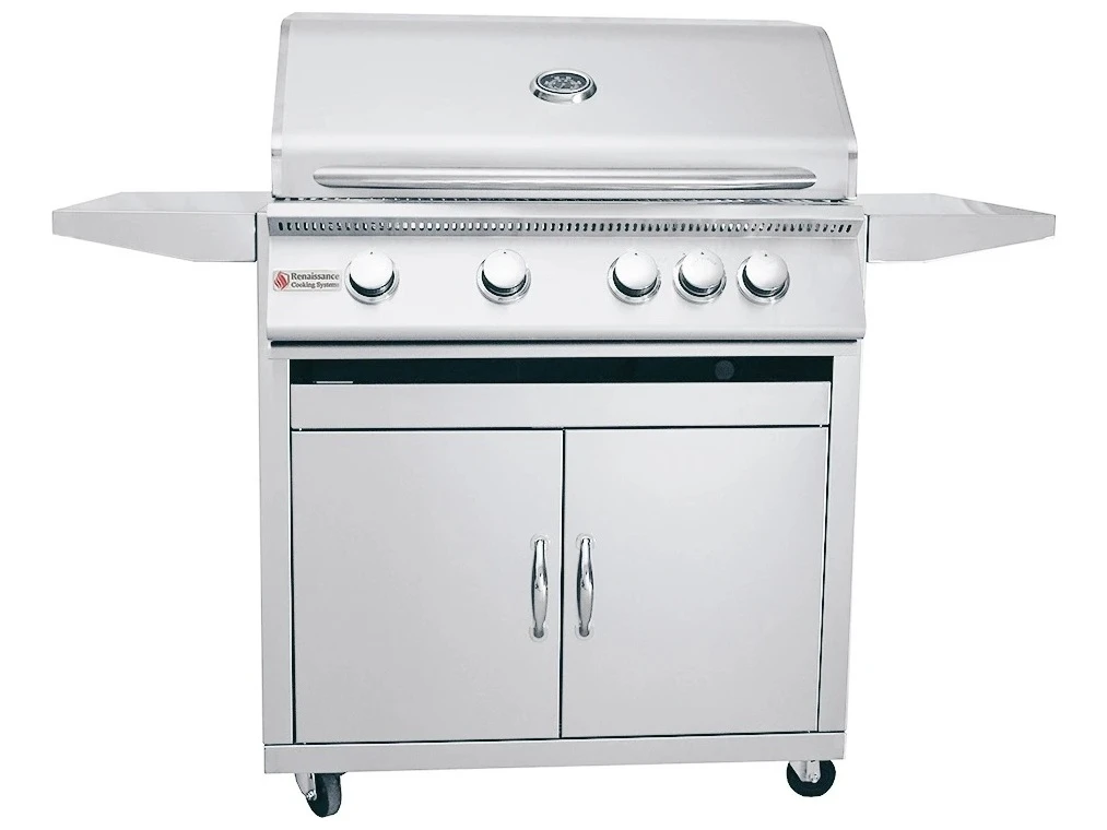 RCS Grills Stainless Steel 32 Premier Freestanding Grill-LP 1 RCS Grills Stainless Steel 32 Premier Freestanding Grill-LP