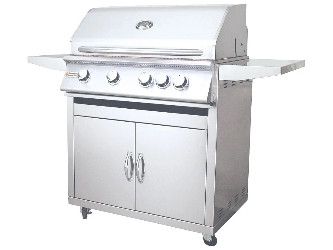RCS Grills Stainless Steel 32 Premier Freestanding Grill-LP 2 RCS Grills Stainless Steel 32 Premier Freestanding Grill-LP - Image 2