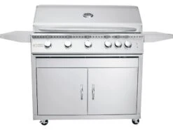 RCS Grills Stainless Steel 40 Premier With Lights Freestanding Grill-NG