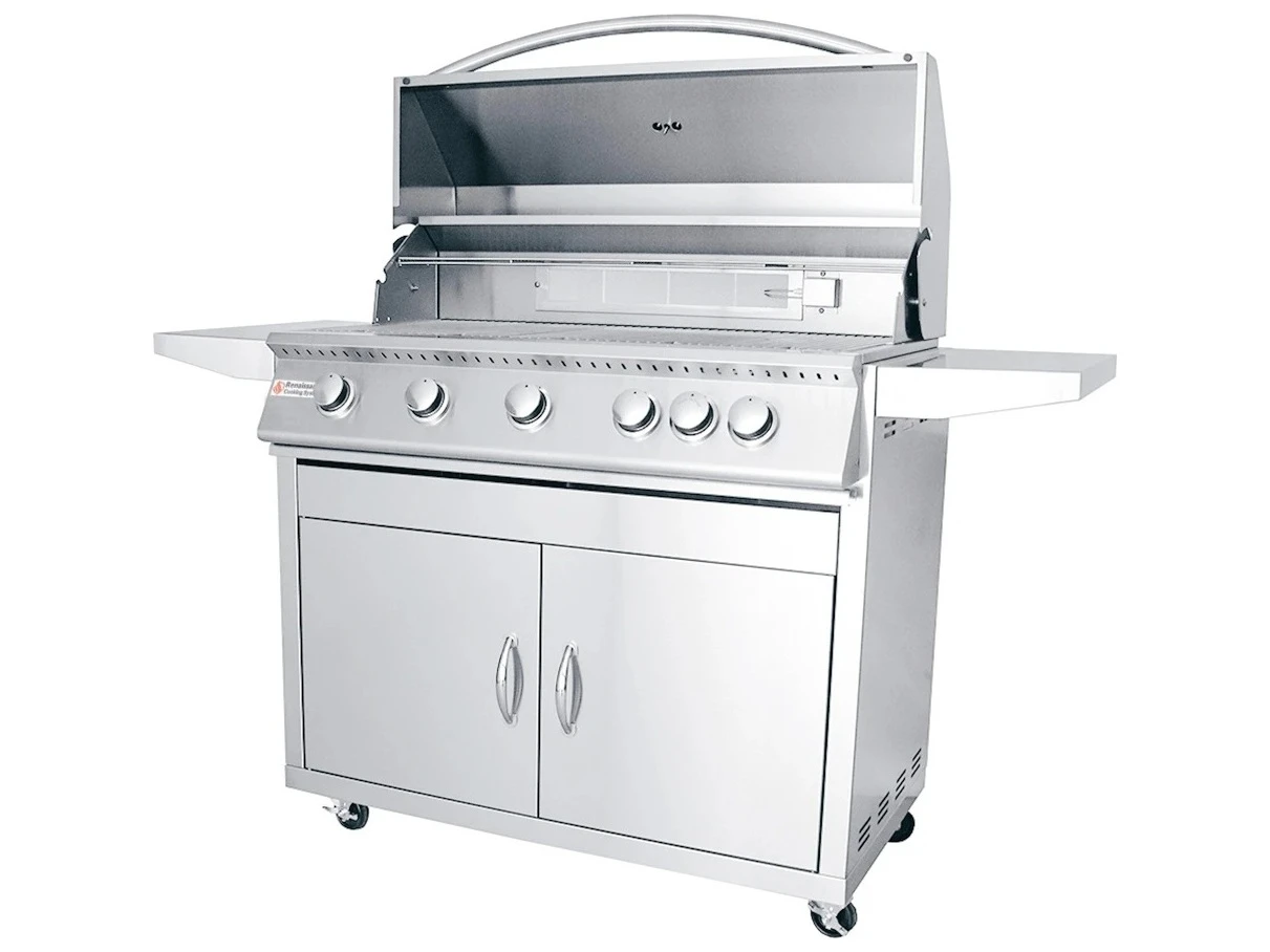 RCS Grills Stainless Steel 40 Premier With Lights Freestanding Grill-LP 2 RCS Grills Stainless Steel 40 Premier With Lights Freestanding Grill-LP - Image 2