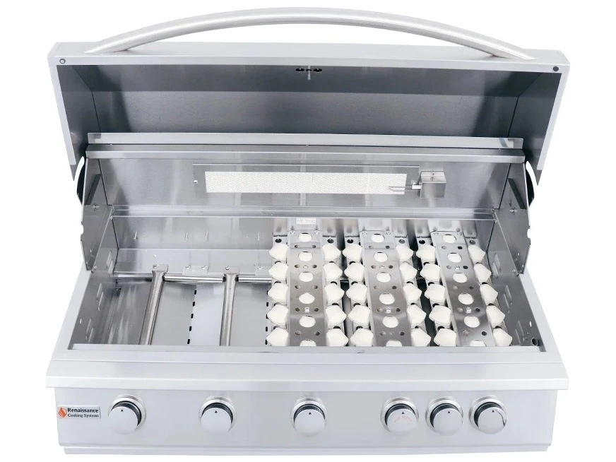 RCS Grills Stainless Steel 40 Premier With Lights Freestanding Grill-LP 8 RCS Grills Stainless Steel 40 Premier With Lights Freestanding Grill-LP - Image 8