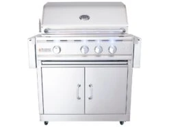 RCS Grills Stainless Steel 30'' Cutlass Pro Freestanding Grill-NG