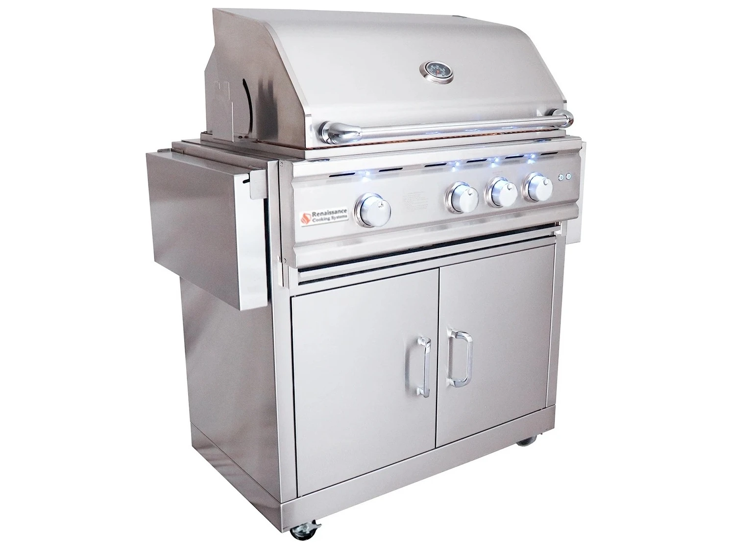 RCS Grills Stainless Steel 30'' Cutlass Pro Freestanding Grill-LP 4 RCS Grills Stainless Steel 30'' Cutlass Pro Freestanding Grill-LP - Image 4