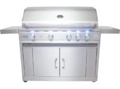 RCS Grills Stainless Steel 42'' Cutlass Pro Freestanding Grill-NG