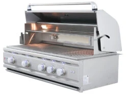 RCS Grills Stainless Steel 42'' Cutlass Pro Freestanding Grill-NG -Patio Vibe Store RCRON42ACK8 zm