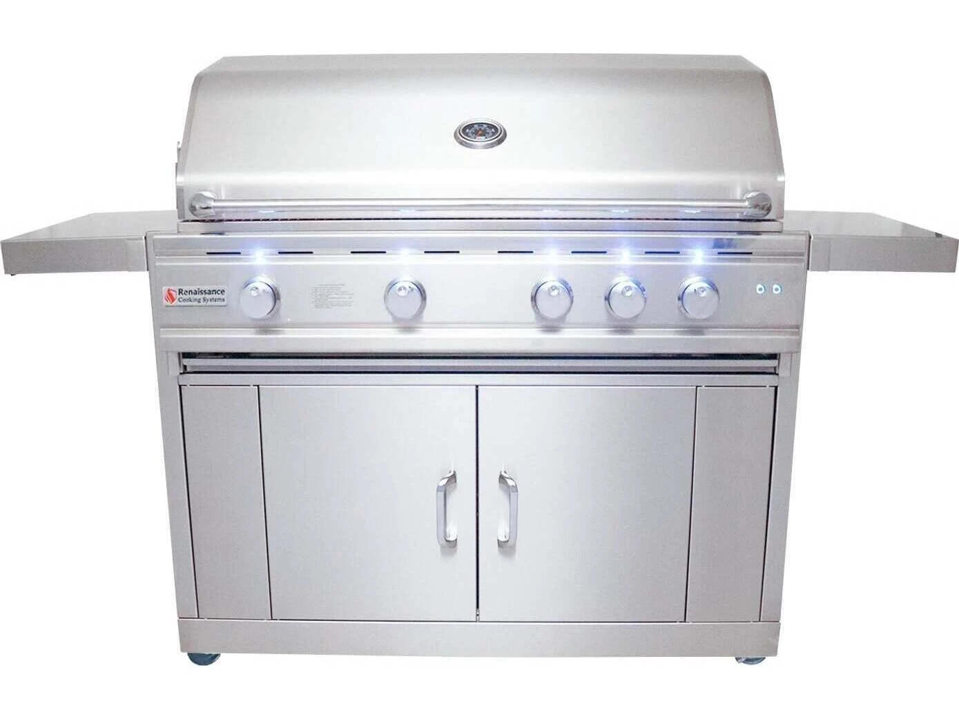 RCS Grills Stainless Steel 42'' Cutlass Pro Freestanding Grill-LP 1 RCS Grills Stainless Steel 42'' Cutlass Pro Freestanding Grill-LP