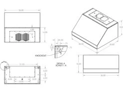 RCS Grills Stainless Steel 36'' Outdoor Vent Hood -Patio Vibe Store RCRVH3610 zm