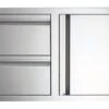 RCS Grills Valiant 33 Inch Stainless Double Drawer And Door Combo
