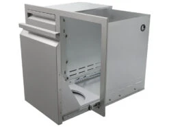 RCS Grills Stainless Steel Valiant Series Dual Drawer / Propane Drawer Combo -Patio Vibe Store RCVDCL16 zm