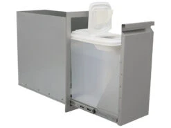 RCS Grills Stainless Steel Valiant Series Charcoal Caddy And/or Pellet Storage Drawer -Patio Vibe Store RCVDCP16 zm