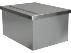 RCS Grills Stainless Steel Valiant Drop-In Cooler Ice Container With Removable Lid -Patio Vibe Store RCVIC23 zm