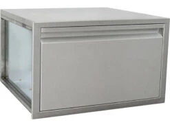 RCS Grills Stainless Steel Valiant Under Kamado Drawer/Shelf
