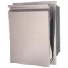 RCS Grills Valiant 20 Inch Stainless Steel Fully Enclosed Trash Drawer