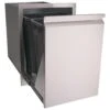RCS Grills Valiant 20 Inch Stainless Steel Fully Enclosed Double Trash Drawer