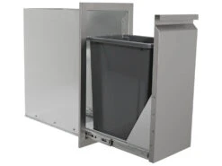 RCS Grills Stainless Steel Valiant Narrow Trash Drawer-Trash Can Included -Patio Vibe Store RCVTD47 zm