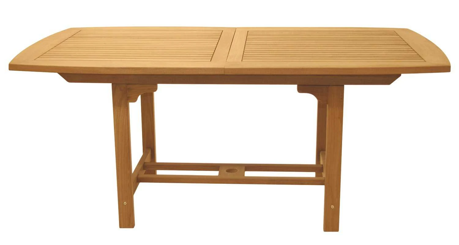 Royal Teak Collection Expansion 60''W X 35''D Rectangular Family Dining Table 4 Royal Teak Collection Expansion 60''W X 35''D Rectangular Family Dining Table - Image 4