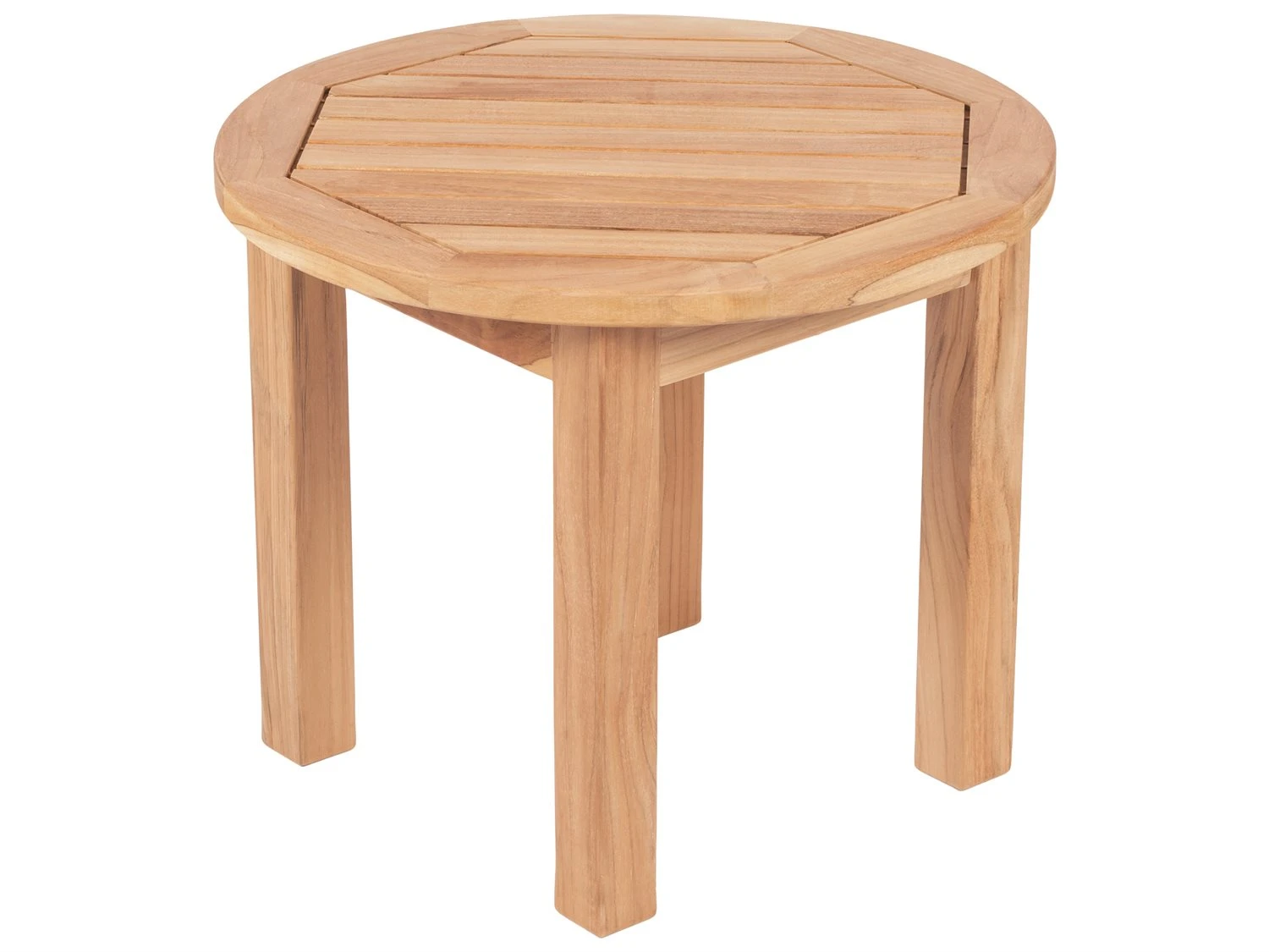 Royal Teak Collection 22'' Round Side Table Round 3 Royal Teak Collection 22'' Round Side Table Round - Image 3