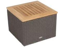 Royal Teak Collection Sanibel Side Table -Patio Vibe Store RLSBST1 zm